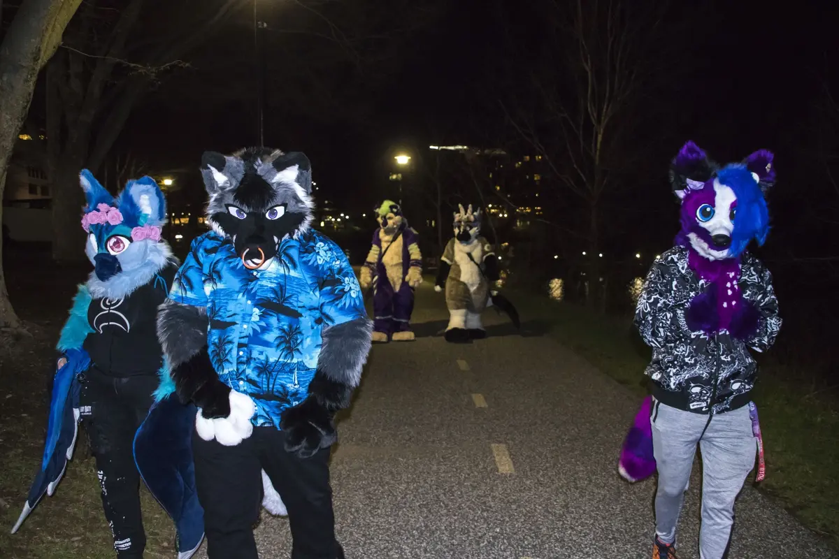 Nighttime Fursuit Outing (March 2022)