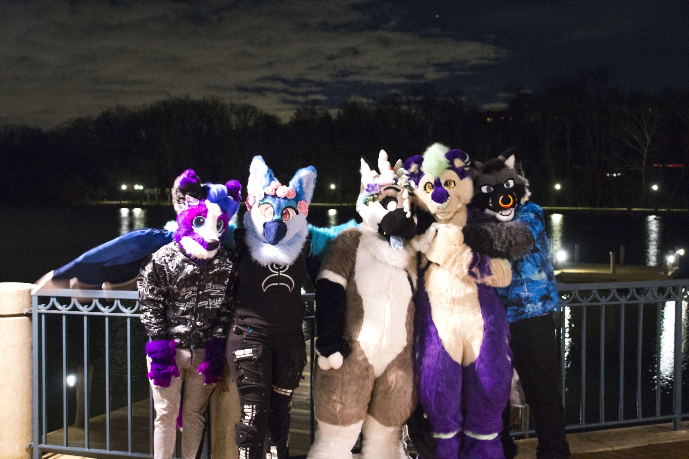 Nighttime Fursuit Outing (March 2022)